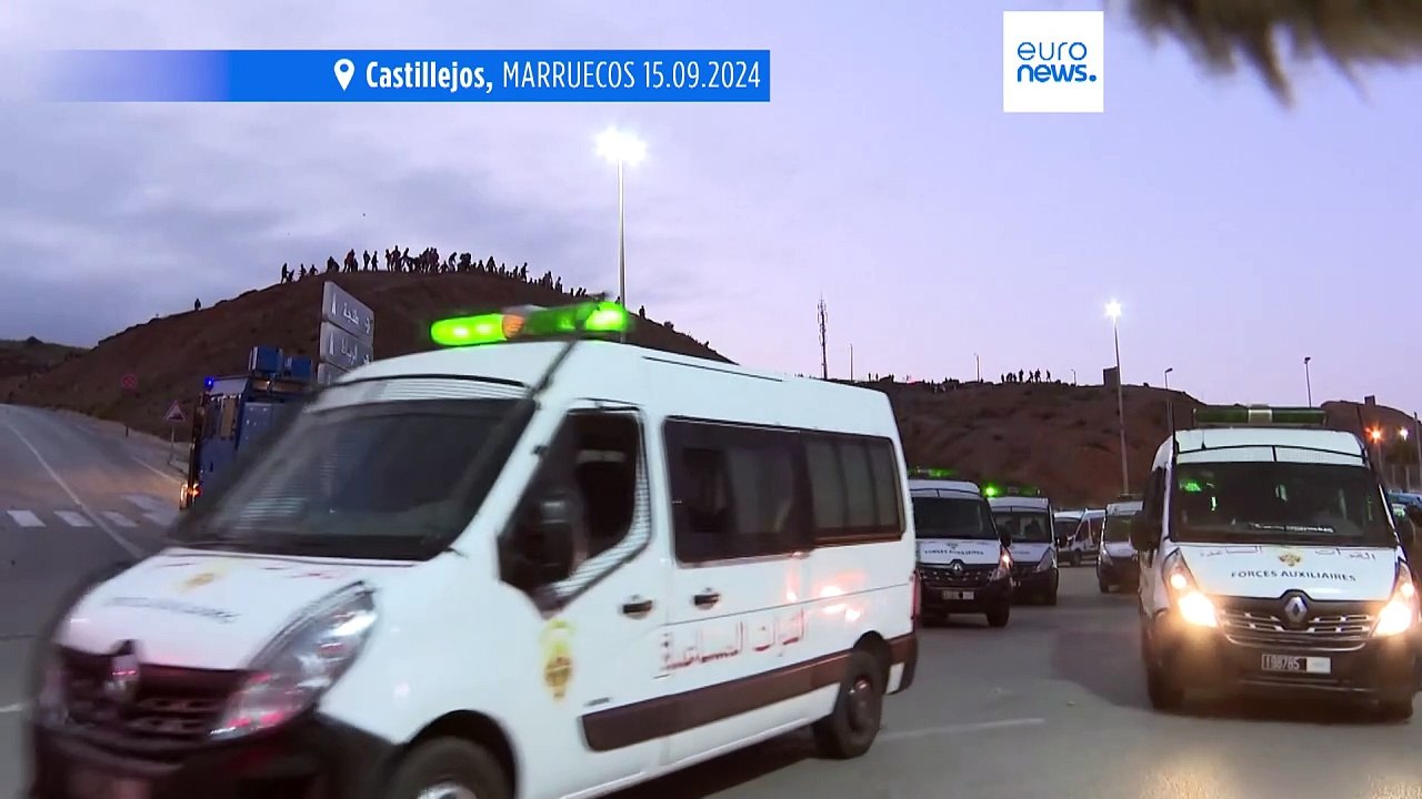 Disturbios y detenciones en Castillejos tras el intento de saltar la valla de Ceuta