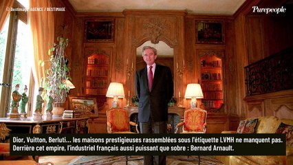 Dans le bureau du milliardaire Bernard Arnault : une pièce aux très rares visiteurs, faite "d'oeuvres d'art et de photos de famille"