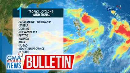 Dahil sa Bagyong #Gener nakataas ang Tropical Cyclone Wind Signal | GMA Integrated News Bulletin