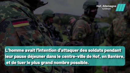 Allemagne: Un Islamiste Projetait de Tuer des Soldats