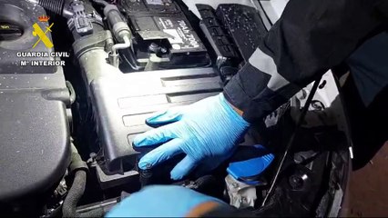 Incautación de cocaína en la A-31