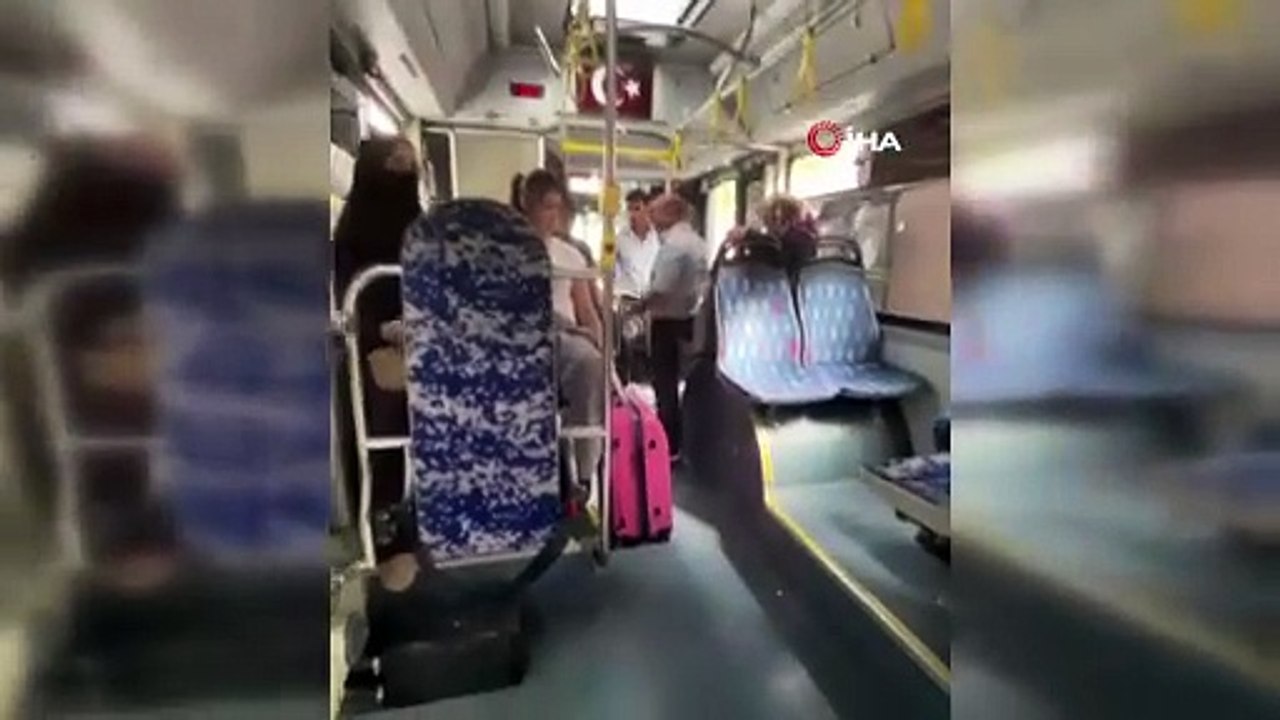 Pendik'te İETT şoförü çileden çıktı
