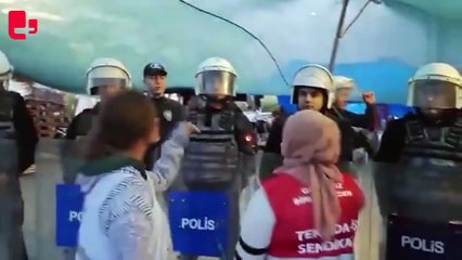 Direnişteki Polonez işçilerine ters kelepçeli gözaltı: 'Nerede bizim devletimiz?'