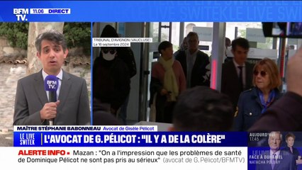 Viols de Mazan: le renvoi du procès serait "une catastrophe judiciaire, un scandale", affirme l'avocat de Gisèle Pelicot