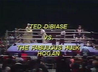 Hulk Hogan Vs Ted DiBiase 17 dicembre 1979