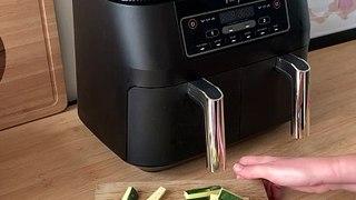 Frites de courgettes au air fryer