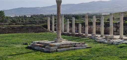 Tripolis Antik Kenti'ndeki 1800 yıllık Anıtsal Çeşme yeniden doğuyor