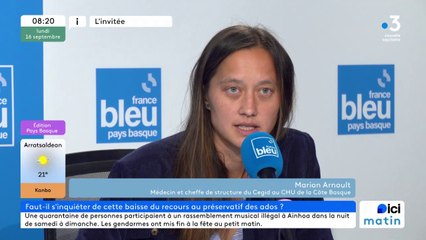 La baisse du port du préservatif chez les ados est "préoccupante" selon la cheffe du Cegidd de Bayonne