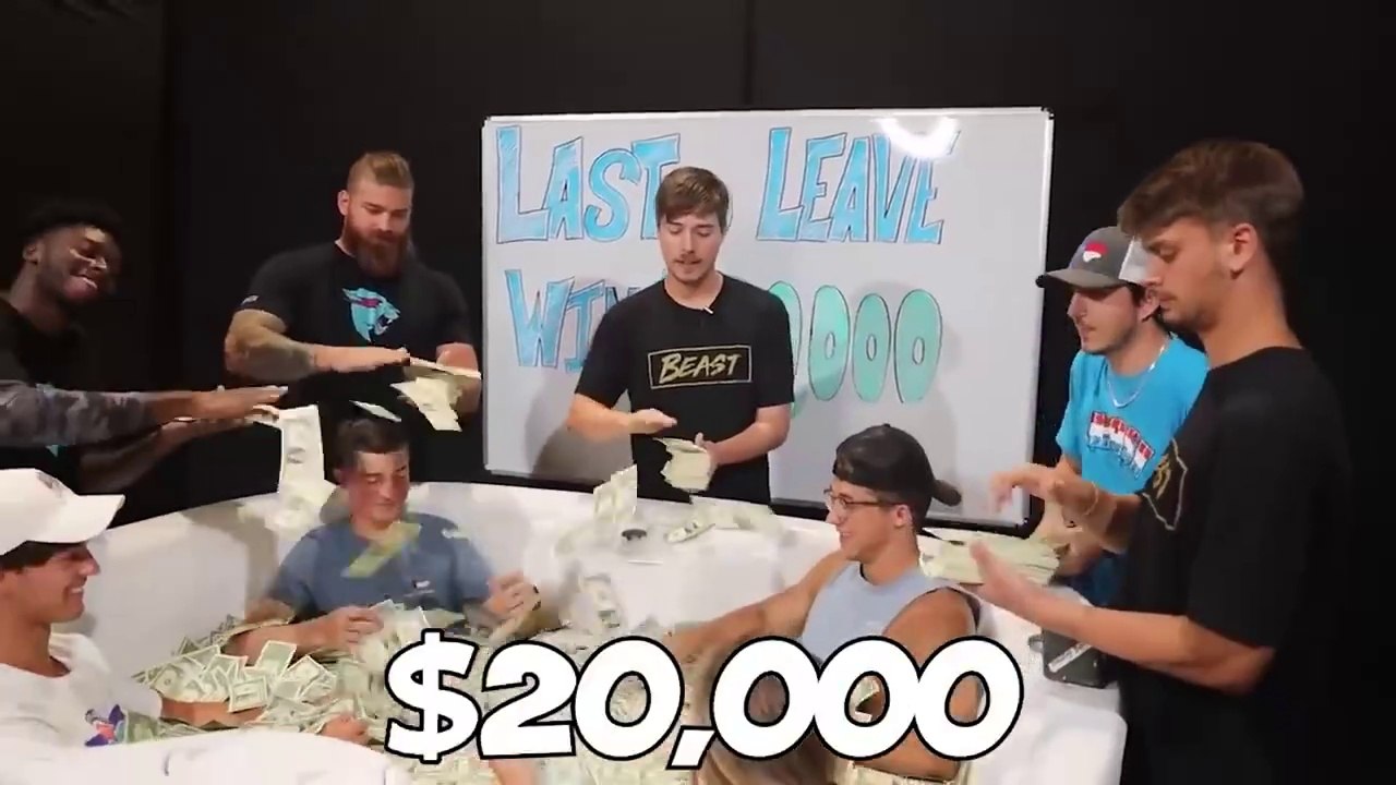 Last To Leave Pool Of $20,000 Keeps It