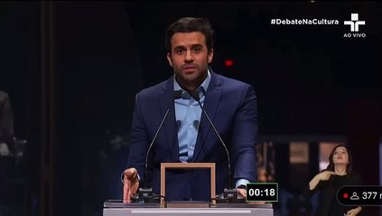 Datena agride Marçal com cadeirada e é expulso de debate