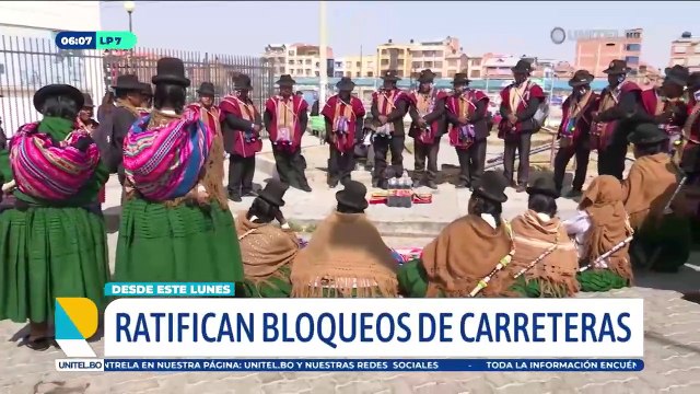 Campesinos vinculados con el evismo instalan primeros puntos de bloqueo para exigir la renuncia de Arce