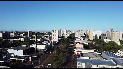 Chuvas afastam fumaça e Cascavel inicia a semana com céu limpo e clima gostoso