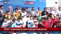 Kağıthane'de spor tesisleri yenileniyor