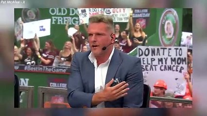 Pat McAfee Rocks College GameDay with Hilarious Lion King Rooster Imitation 🦁
