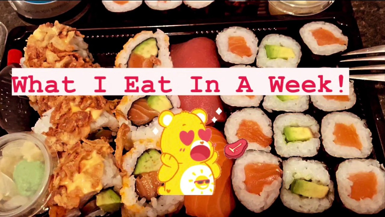 What I Eat In A Week!!! ｜ Food Diary ｜ Teddy D. Dragon