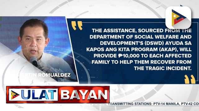 Pagpapalabas ng P20-M halaga ng tulong mula sa DSWD para sa mga nasunugan sa Tondo, inaasikaso na ng liderato ng Kamara