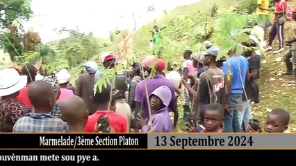 Ministè anviwònman reyalize dezyèm jounen rebwazman li nan Mòn Puilboreau ak Marmelade
