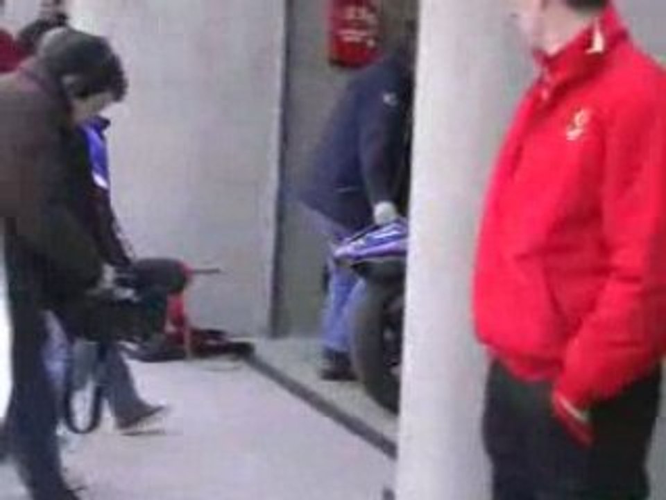 Video Une yam après une chute avant le dunlop