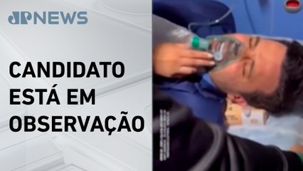 Hospital divulgará boletim com alta de Marçal em breve