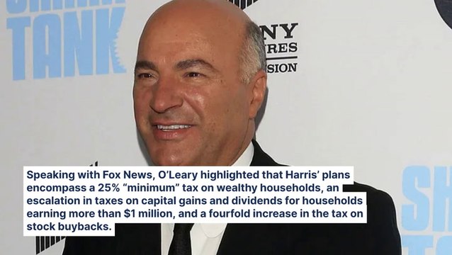 Kevin O'Leary Warns Of Economic Impact From Kamala Harris' Tax Plans