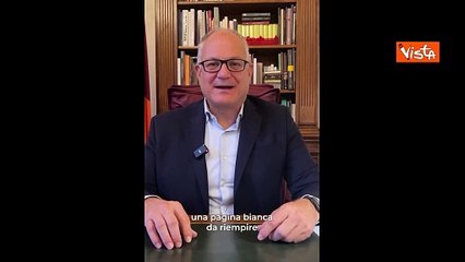 Gli auguri del sindaco di Roma Gualtieri per l'inizio dell'anno scolastico: "In bocca al lupo"