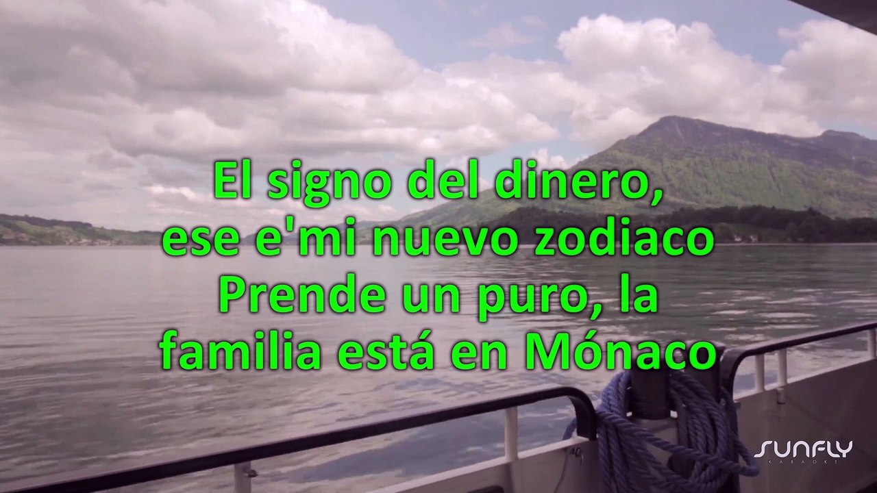 Bad Bunny - 'MONACO' Karaoke