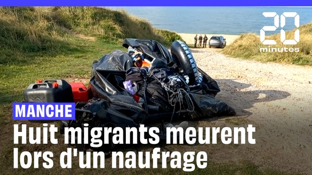 Manche : Huit migrants meurent lors d'un naufrage