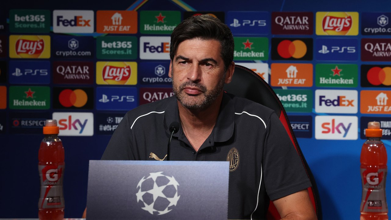 AC Milan v Liverpool, Champions League 2024/25: the pre-match press conference