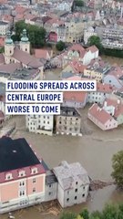 Flooding spreads across central Europe, worse to come