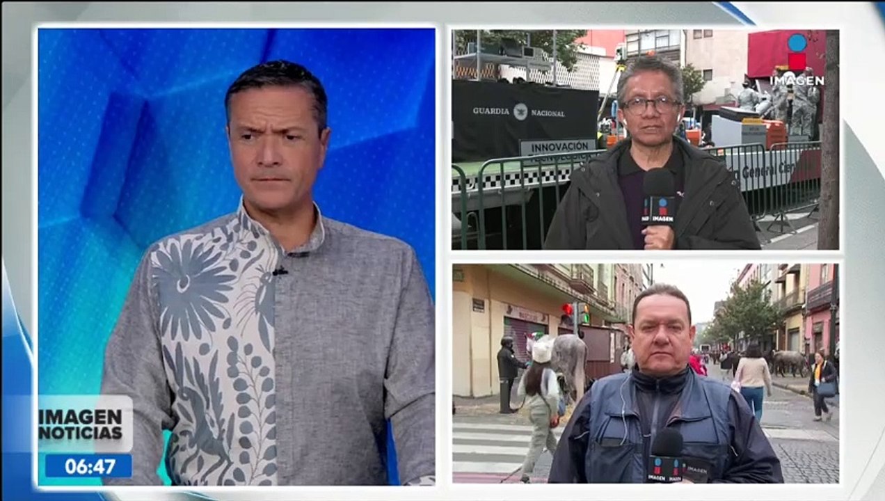 Elementos de las fuerzas armadas están listos para el inicio del Desfile Militar 2024