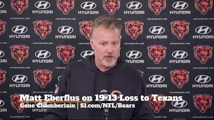 Matt Eberflus on Bears 19-13 Loss to Texans.mp4