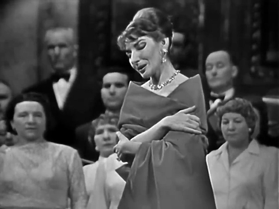 Maria Callas canta 'Casta Diva' (Bellini; Norma, Act 1)