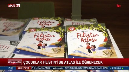 Çocuklar Filistin'i bu Atlas ile öğrenecek