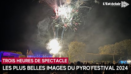 Le Pyro’Festival 2024 a offert trois heures de spectacle à ses 3 000 spectateurs