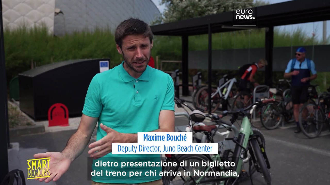 Il museo di Juno Beach ha tagliato le emissioni di CO2 e offre sconti a chi arriva in bici