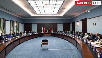 AK Parti MYK, Cumhurbaşkanı Erdoğan başkanlığında toplandı
