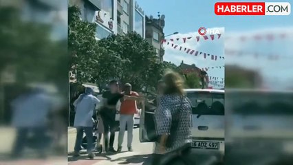 Yol Verme Kavgası Sokak Boksuna Dönüştü
