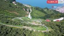 Karadeniz'in İlk Dağ Kızağı 3 Ayda Yarım Milyon Ziyaretçiye Ulaştı