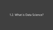 Data Science for Everyone 1-2 What is Data Science?