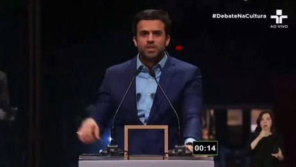 CAOS EN EL DEBATE DE LA ALCALDÍA DE SÃO PAULO, BRASIL:   En pleno debate televisado para la alcaldía de São Paulo, el candidato José Luiz Datena agarró una silla y golpeó al candidato Pablo Marçal.
