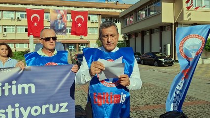 Eğitim-İş basın açıklaması