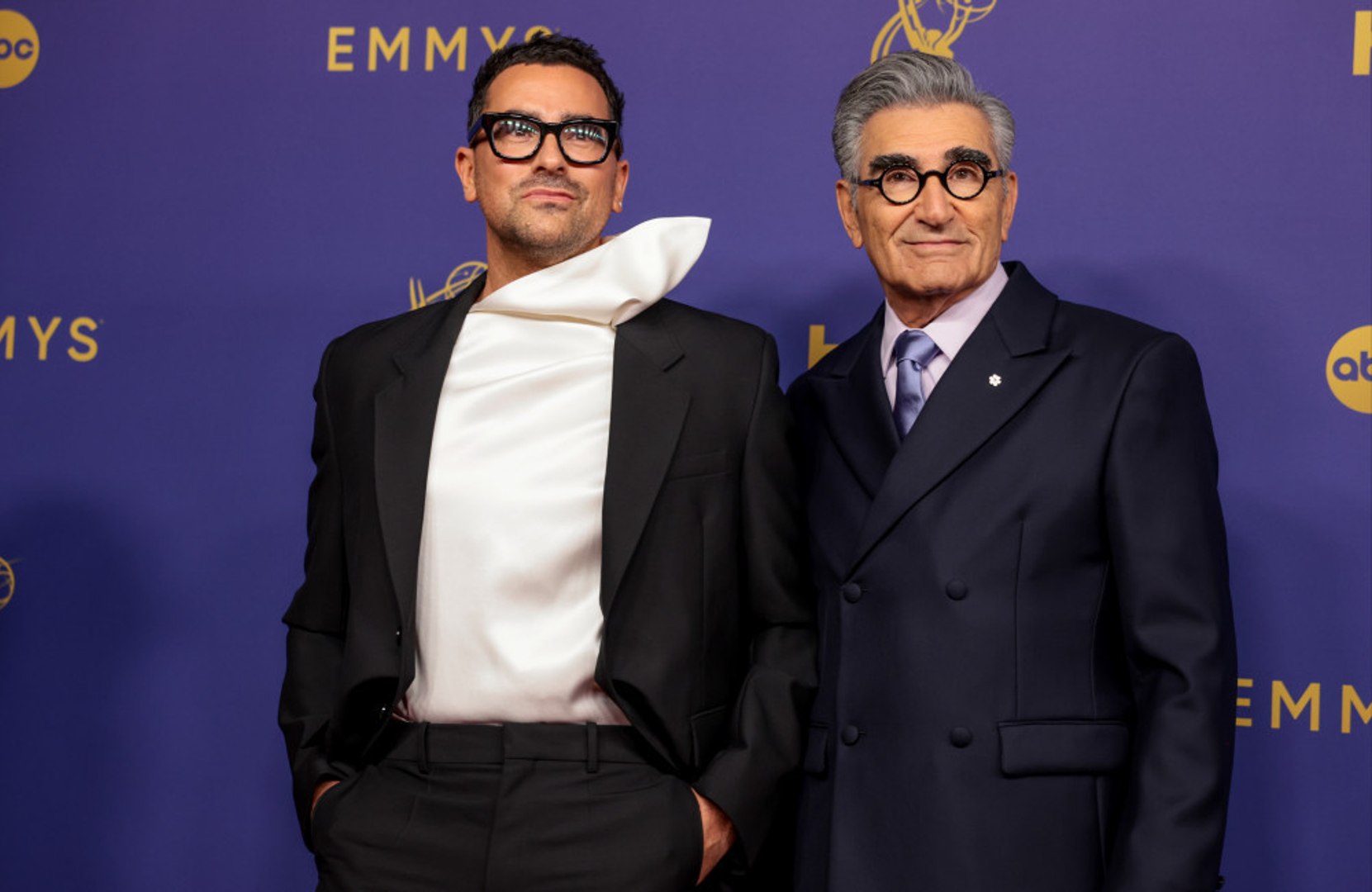 ⁣Emmy Awards: Dan and Eugene Levy opening monologue highlights