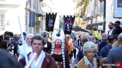 "Star Wars Experience" a Torino, selfie con Stormtrooper e ribelli
