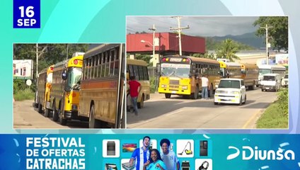 ¡Por nuevo celular extorsivo! Se vuelve a paralizar la Ruta 7 en SPS