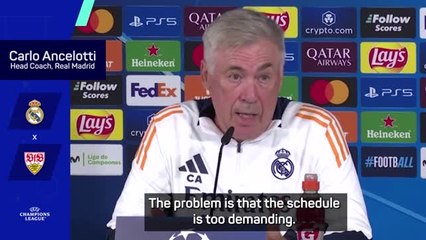 Ancelotti slams the new 'demanding' Champions League format