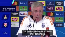 Ancelotti slams the new 'demanding' Champions League format