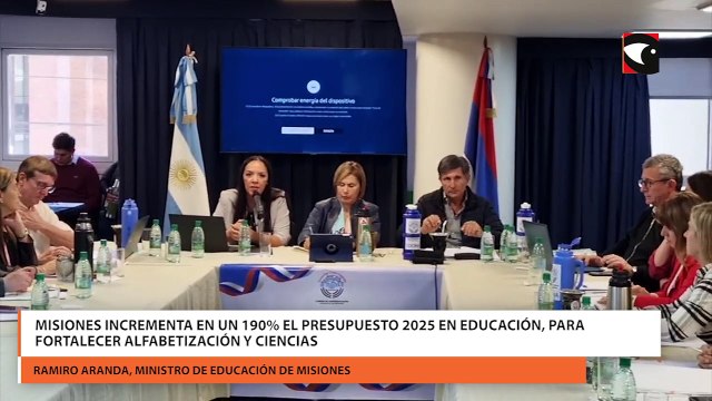 Misiones incrementa en un 190% el presupuesto 2025 en Educación, para fortalecer alfabetización y ciencias