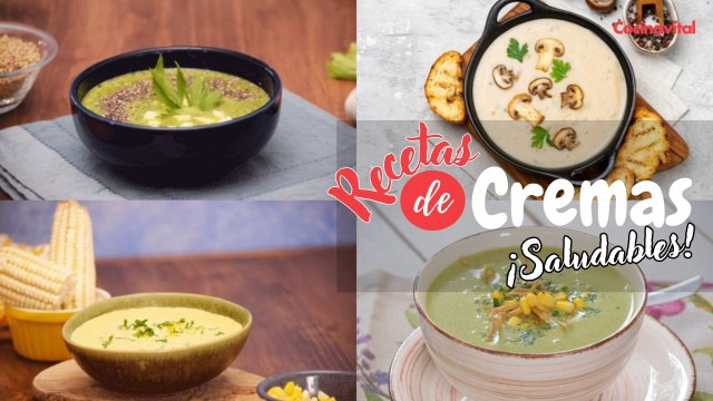 ¿Qué cocinar hoy? 4 recetas de cremas saludables y deliciosas