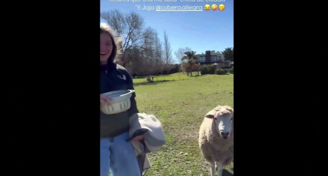 Allegra, la hija de Nicole Neumann y Fabián Cubero, se llevó un tremendo susto en el campo: “Voy a llorar”