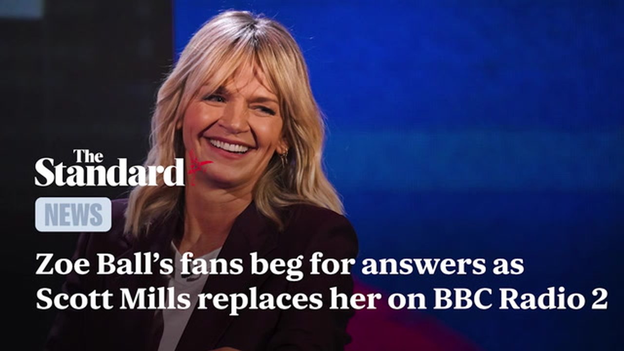 Zoe Ball's concerned fans beg for answers as Scott Mills replaces her on BBC Radio 2 for another week